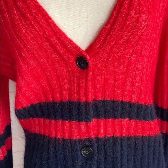 By Malene Birger two-toned ribbed-knit cardigan - Picture 7 of 11